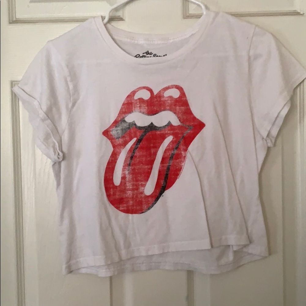 Rolling Stones Cropped tee